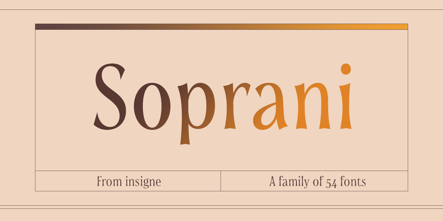 Soprani Condensed